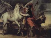 Theodor van Thulden Athene and Pegasus France oil painting artist